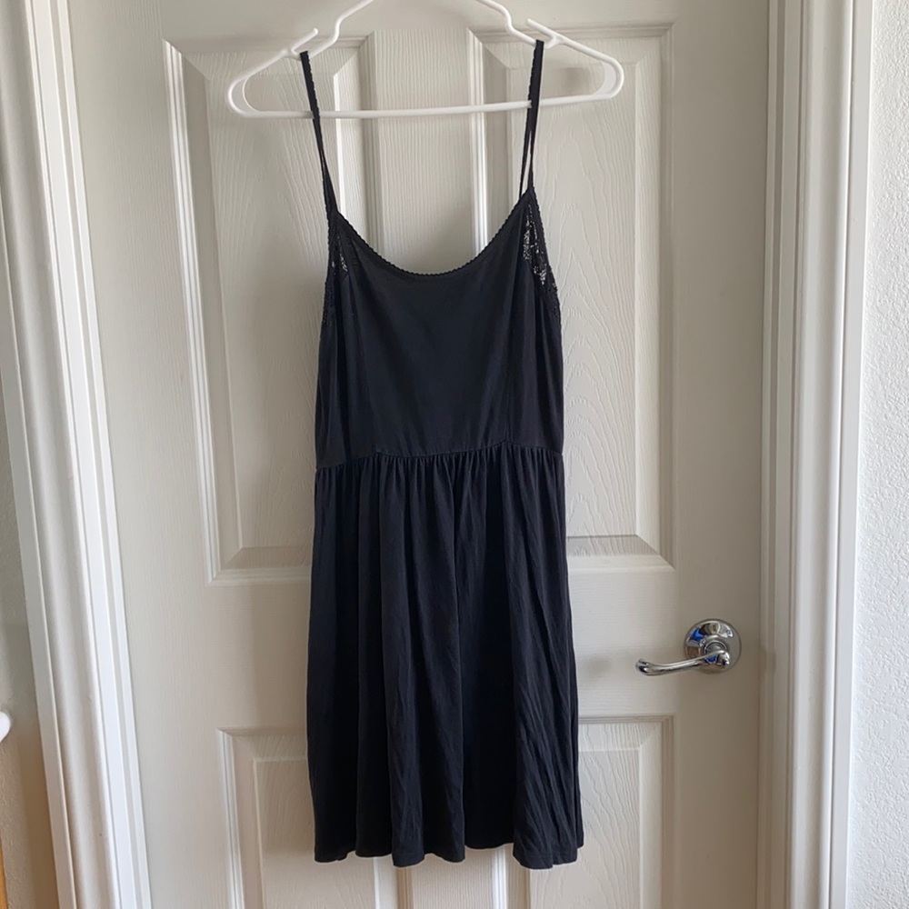 Forever 21 Black Lace Mini Dress SMALL